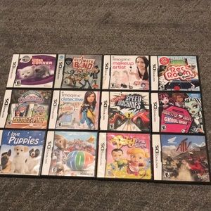 Lot of DS GAMES
